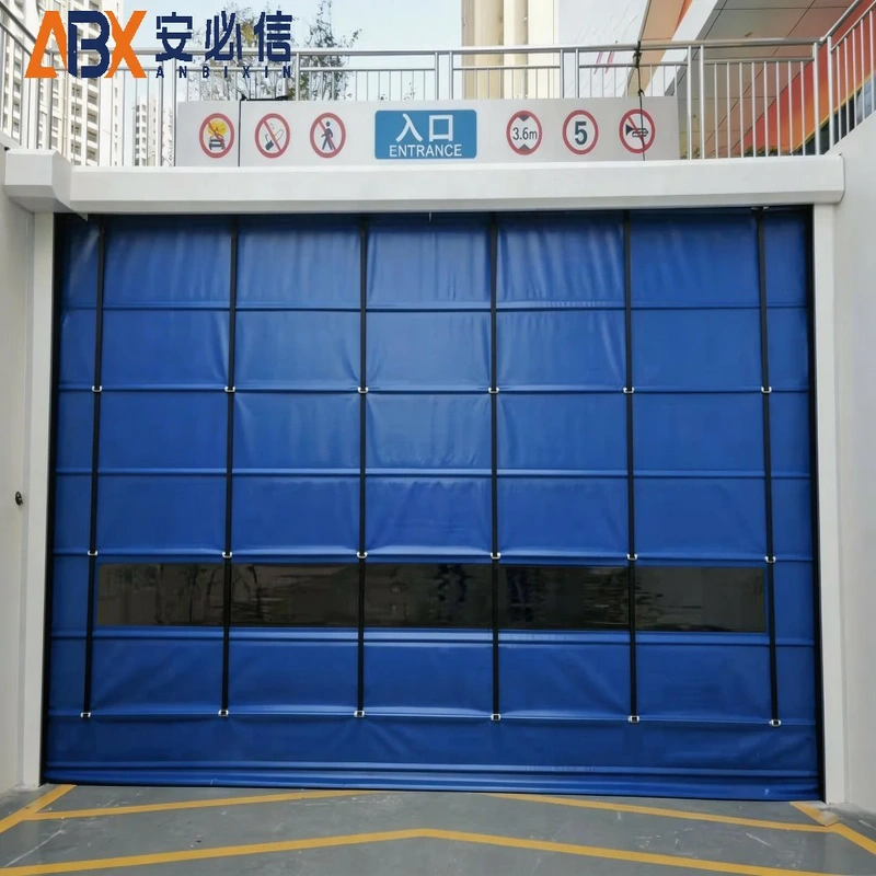濮阳市软帘堆积门